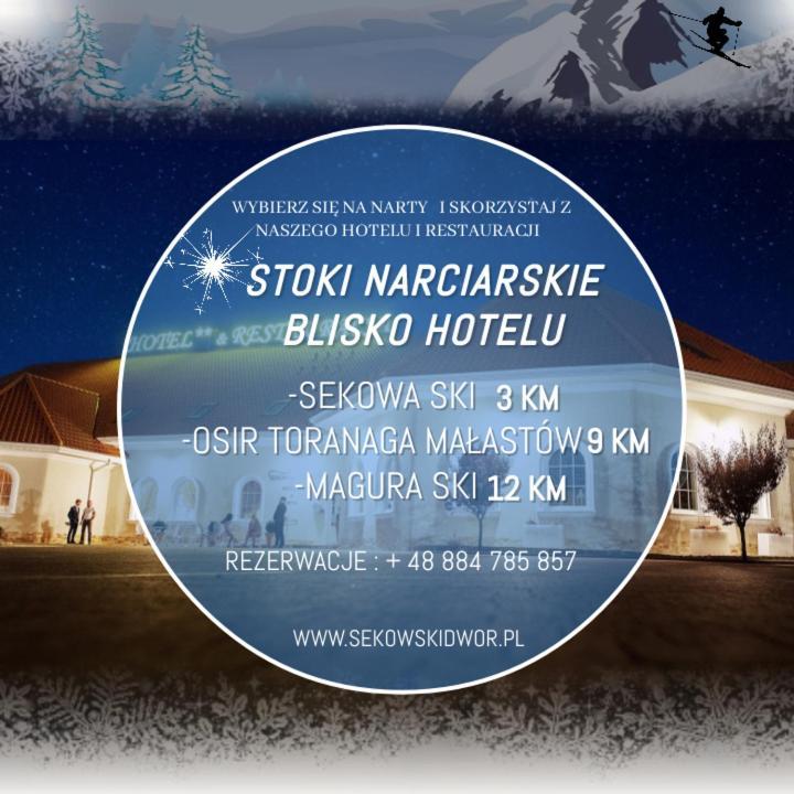 Sekowski Dwor Sekowa Bagian luar foto